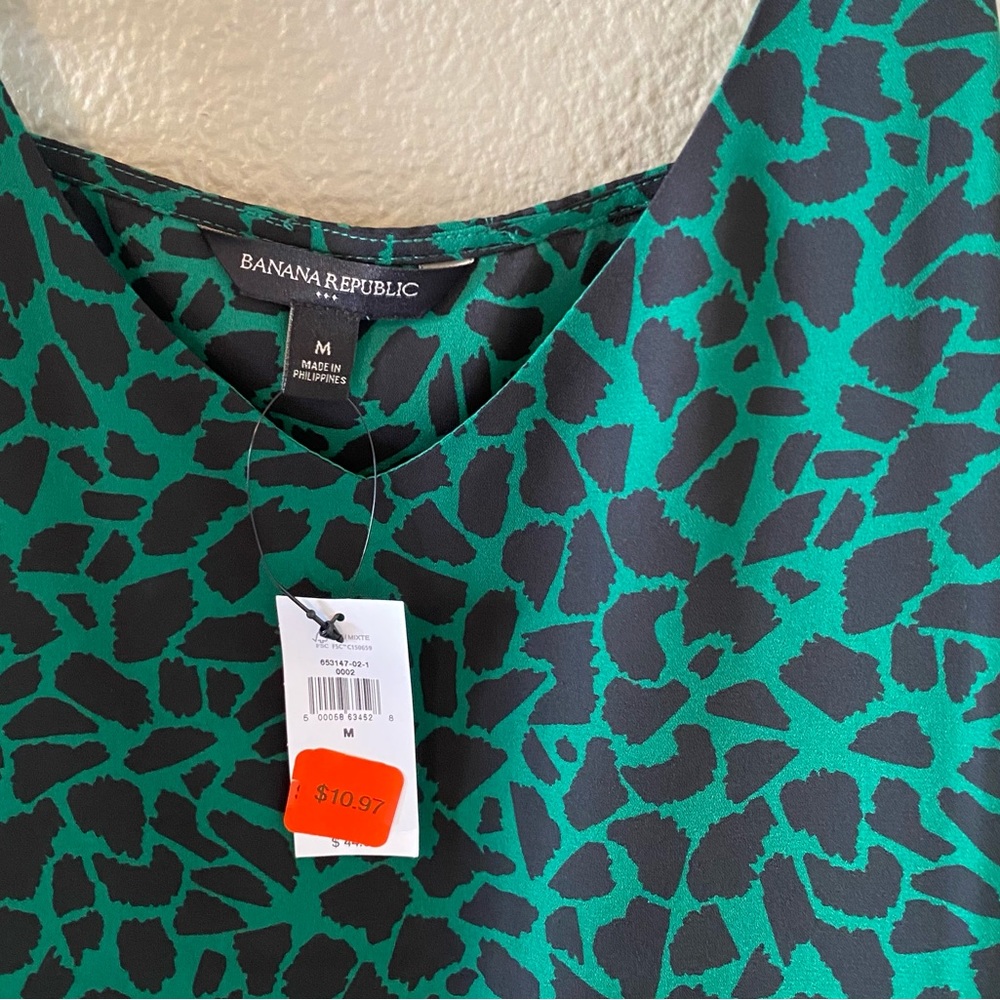 Banana Republic Giraffe Print Tank